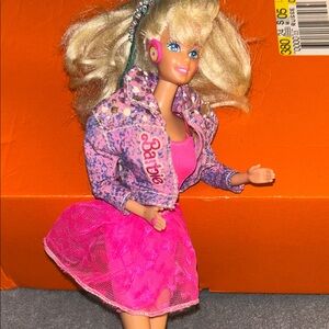 Mattel Barbie Doll in Pink Outfit with Blonde Hair